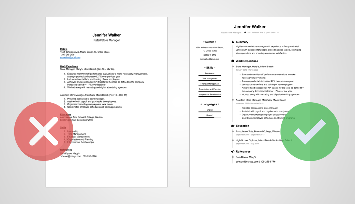 how to list writing on resume