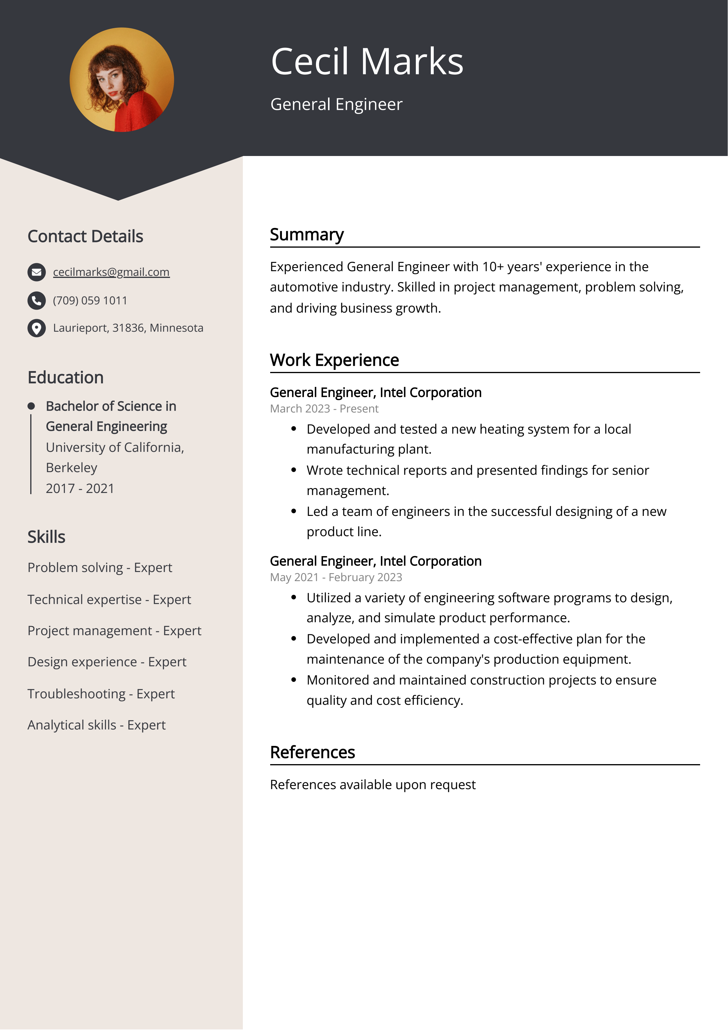 Create CV
