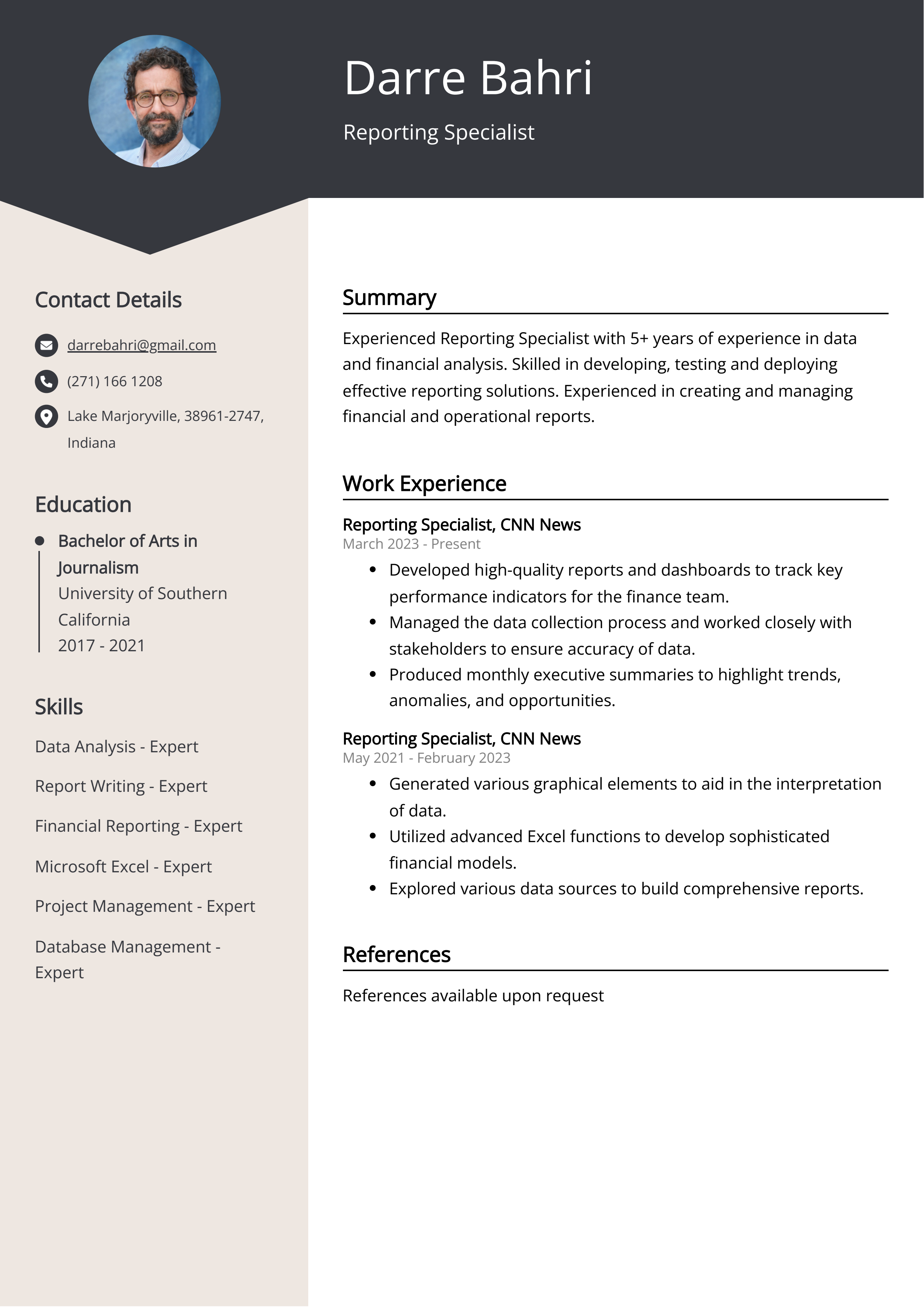 Create CV