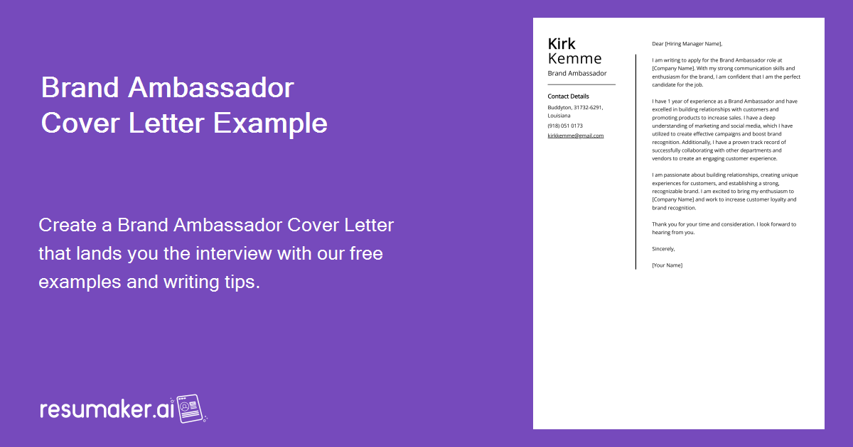 Brand Ambassador Job Description [How to Write + Examples]