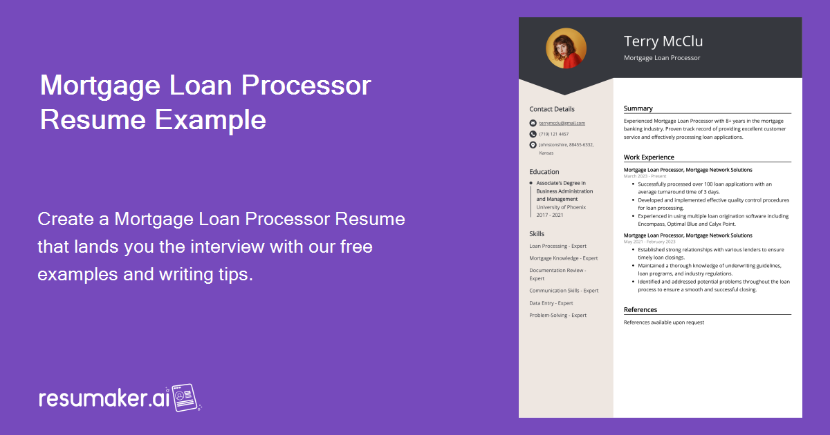 mortgage-loan-processor-resume-job-description-sample-guide